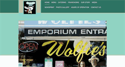 Desktop Screenshot of mywolfies.com